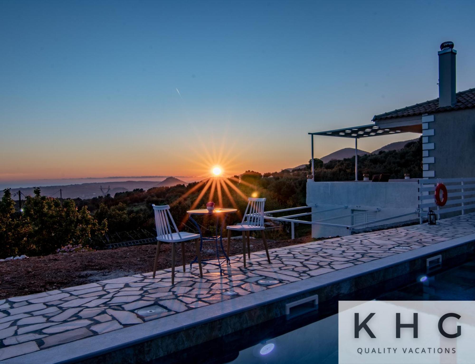 Skoumas Villa Surrounded By Olive Trees! Vlachata المظهر الخارجي الصورة